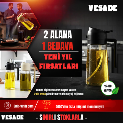 2'si 1 arada Yağ Dağıtıcı