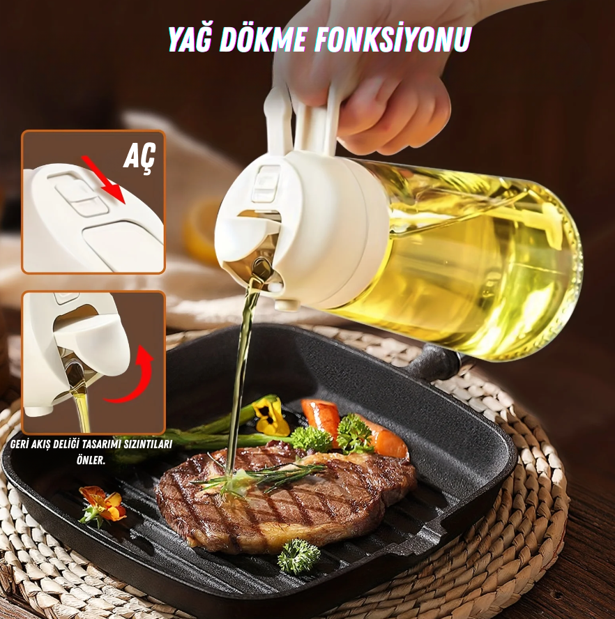 2'si 1 arada Yağ Dağıtıcı